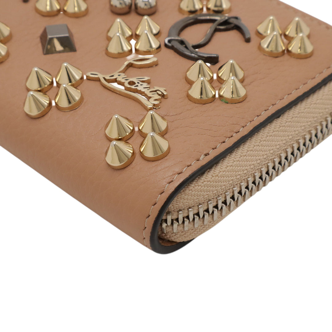 Christian Louboutin clouté Panettone Porte-monnaie Cuir