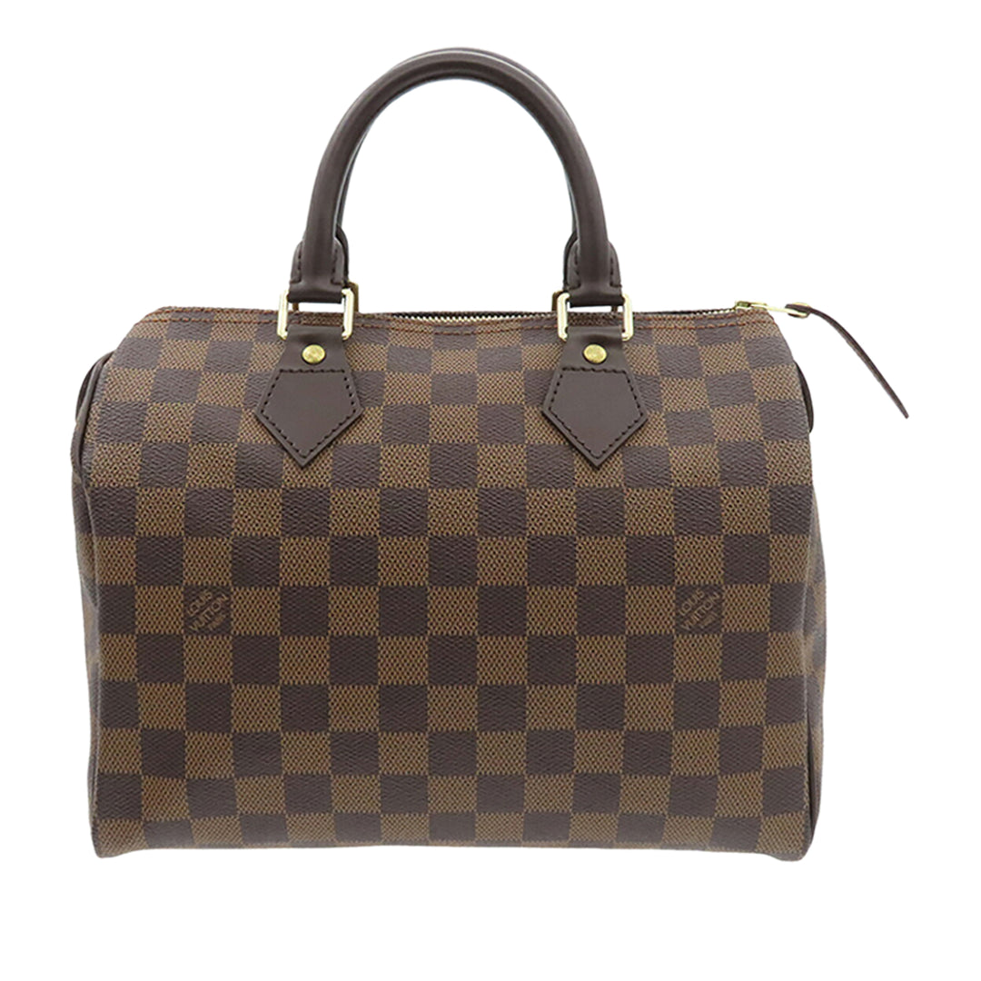 Speedy 25 Damier Ébène Marron
