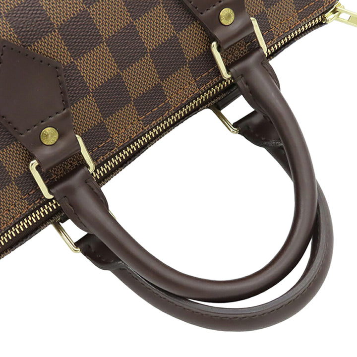 Speedy 25 Damier Ébène Marron