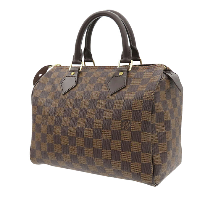 Speedy 25 Damier Ébène Marron