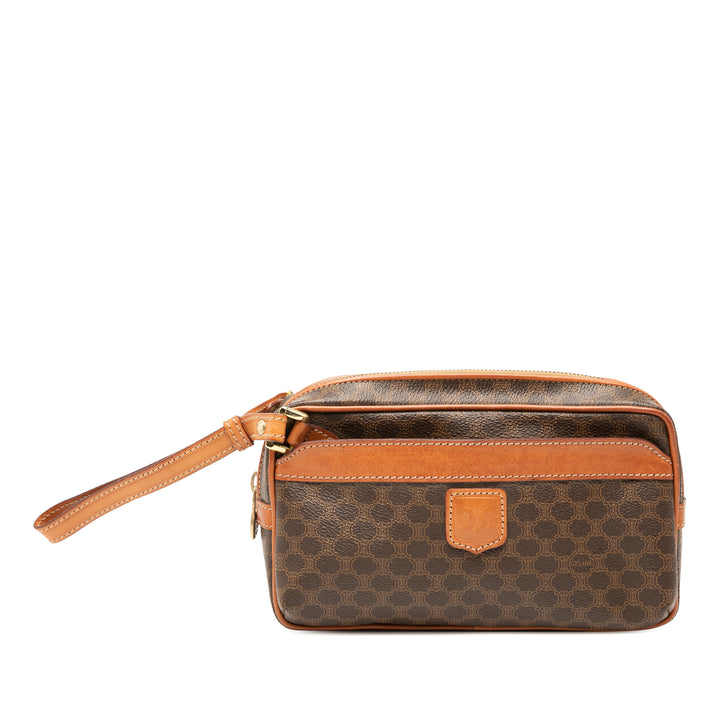 Celine Macadam Coated Toile Pochette