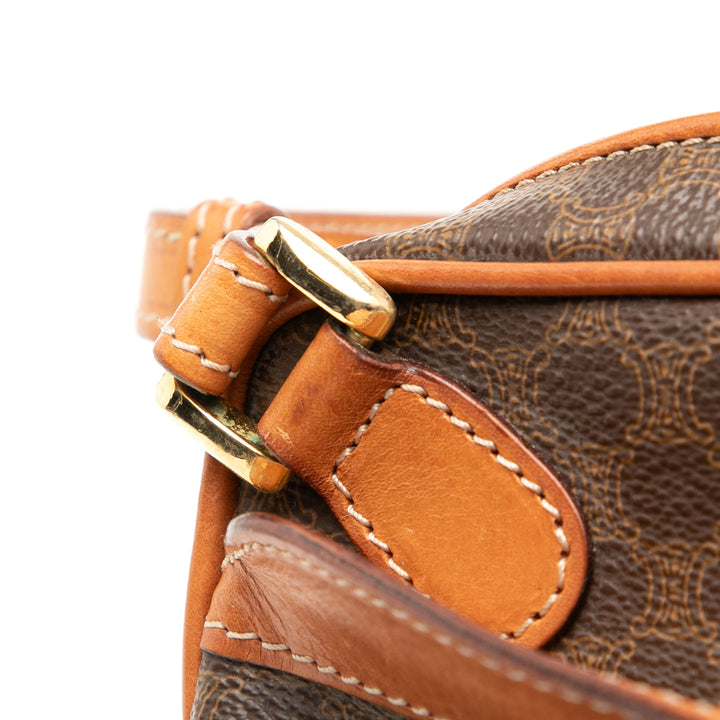 Celine Macadam Coated Toile Pochette