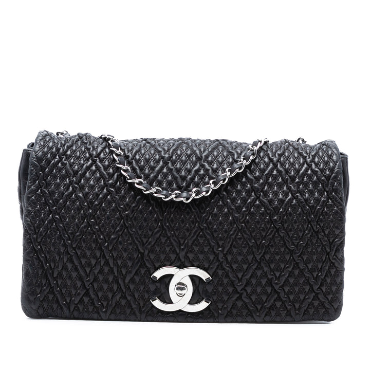Chanel CC Matelassé Astrakhan Simple rabat