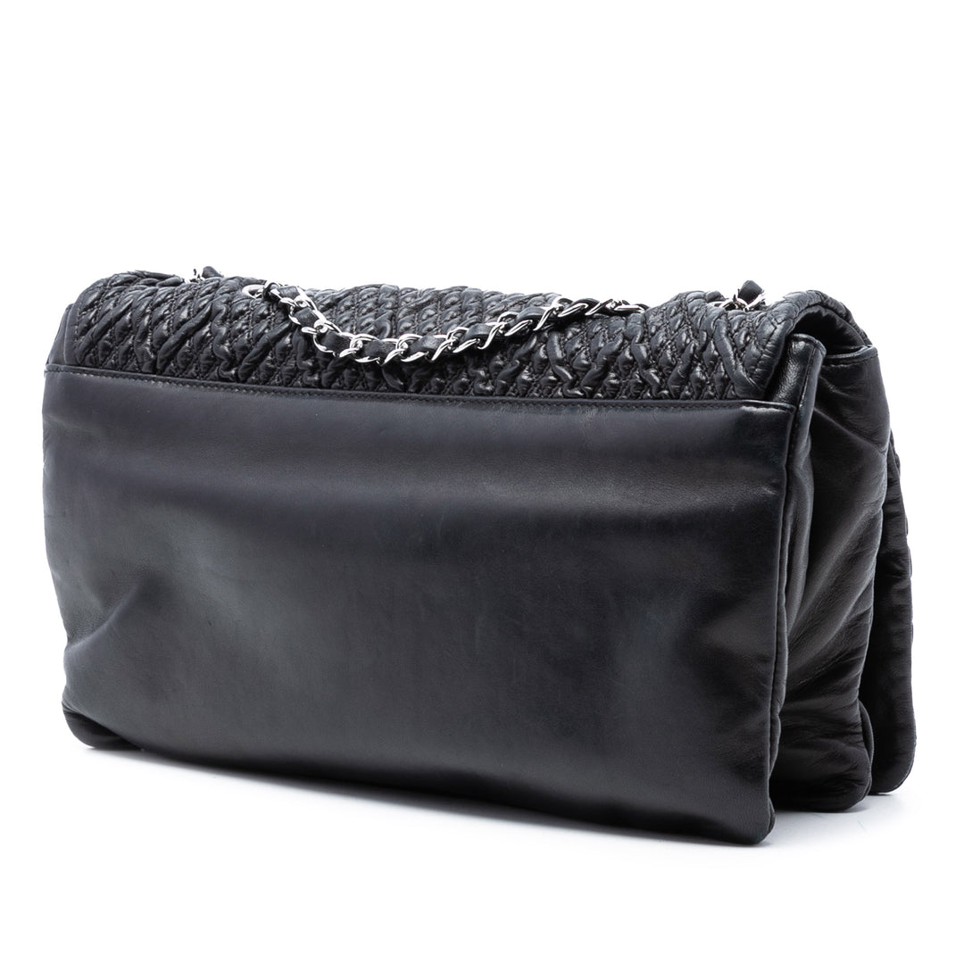 Chanel CC Matelassé Astrakhan Simple rabat