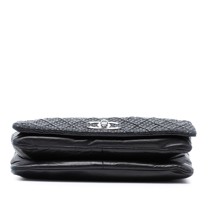 Chanel CC Matelassé Astrakhan Simple rabat