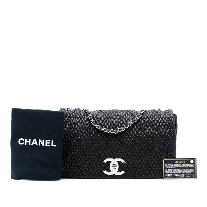 Chanel CC Matelassé Astrakhan Simple rabat