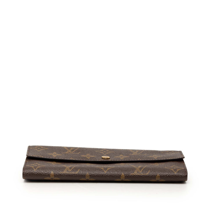 Louis Vuitton Monogram Sarah Portefeuille long