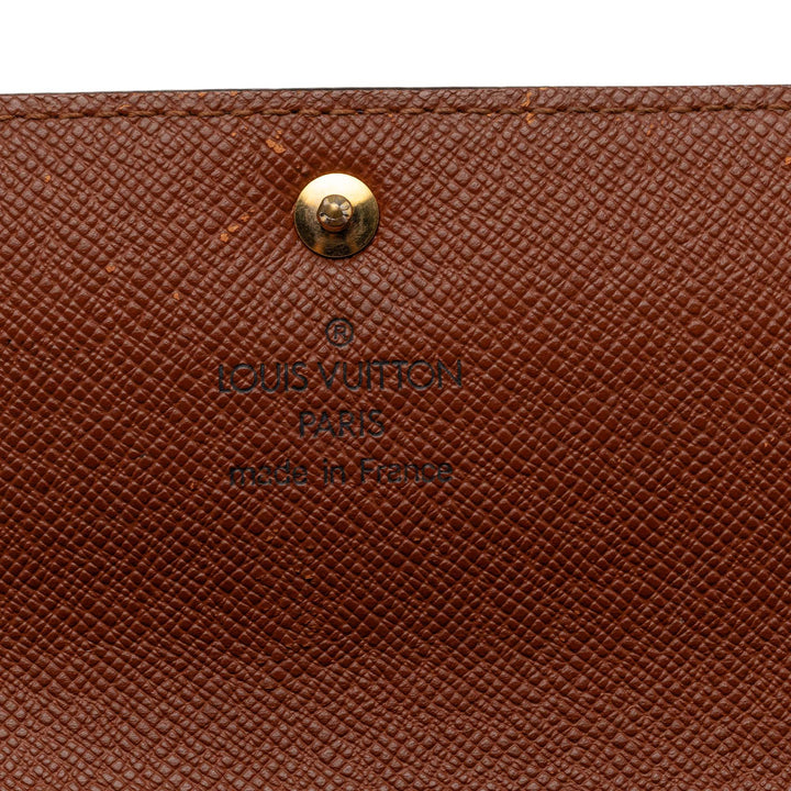 Louis Vuitton Monogram Sarah Portefeuille long
