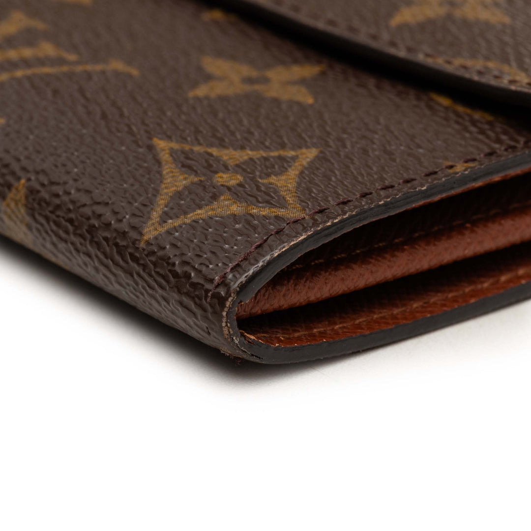 Louis Vuitton Monogram Sarah Portefeuille long