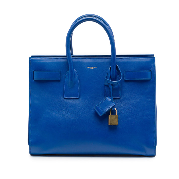 Saint Laurent Sac à main De Jour Petit Bleu – vue principale – GABY PARIS