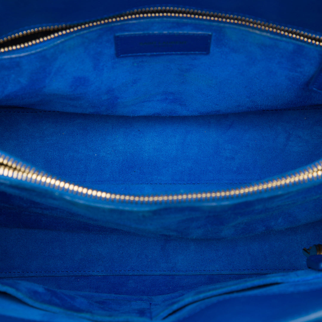 Saint Laurent Sac à main De Jour Petit Bleu – vue 4 – GABY PARIS