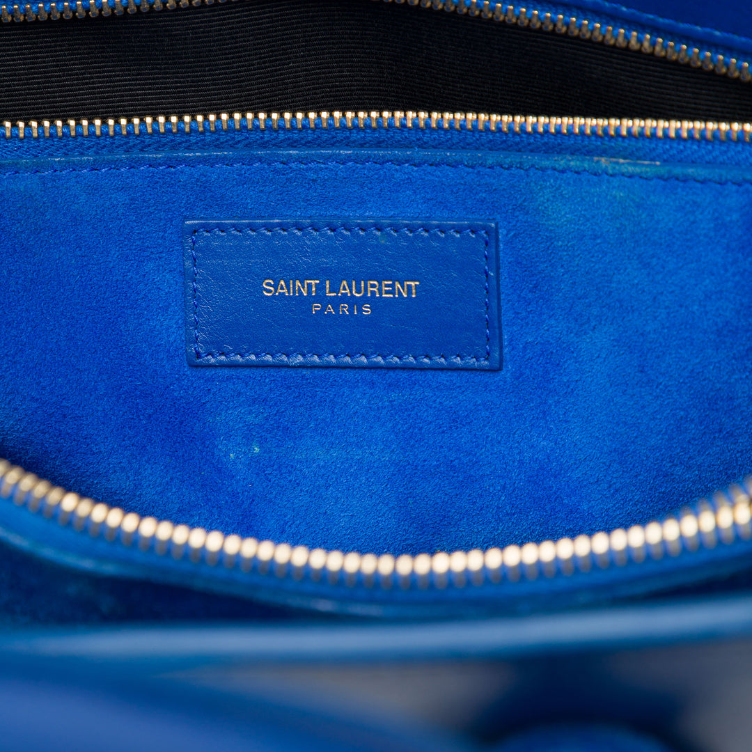 Saint Laurent Sac à main De Jour Petit Bleu – vue 5 – GABY PARIS