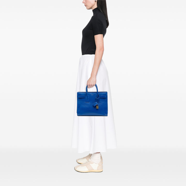Saint Laurent Sac à main De Jour Petit Bleu – vue 6 – GABY PARIS