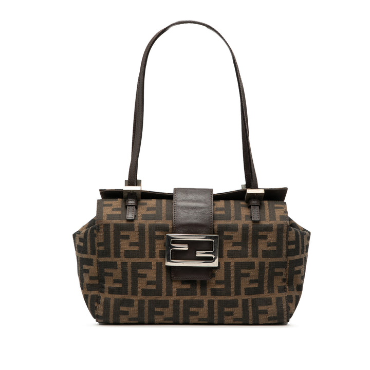 Fendi Zucca Toile Bento Boîte Sac bandoulière