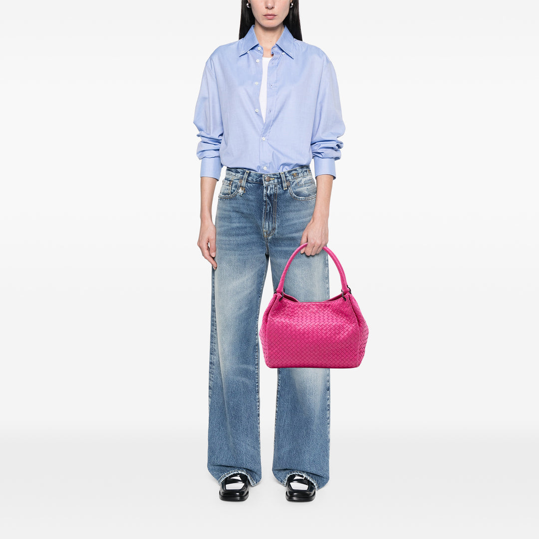 Bottega Veneta Nappa Intrecciato Parachute Cabas