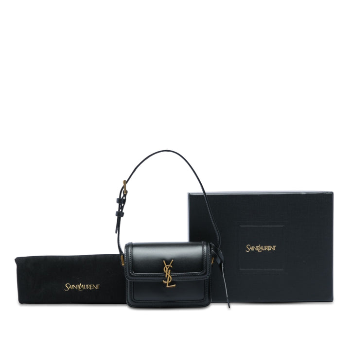Saint Laurent Micro Cuir de veau Solferino Sac In Boîte