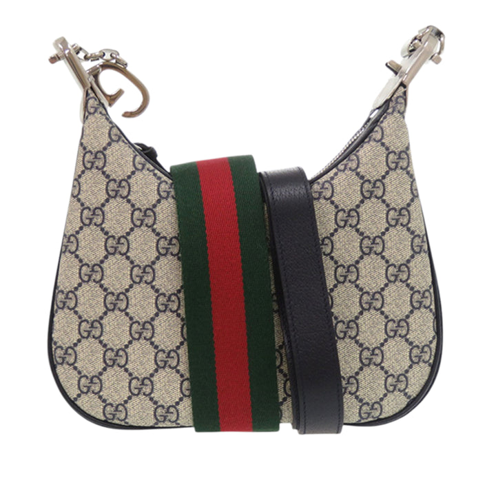 Gucci Small GG Supreme Web Attache Sac porté croisé