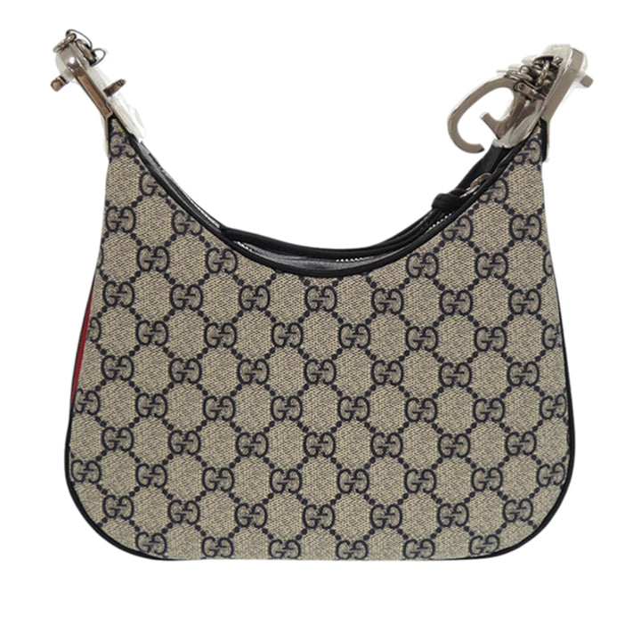 Gucci Small GG Supreme Web Attache Sac porté croisé