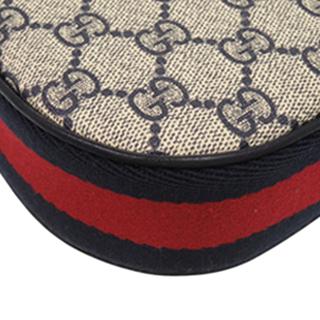 Gucci Small GG Supreme Web Attache Sac porté croisé