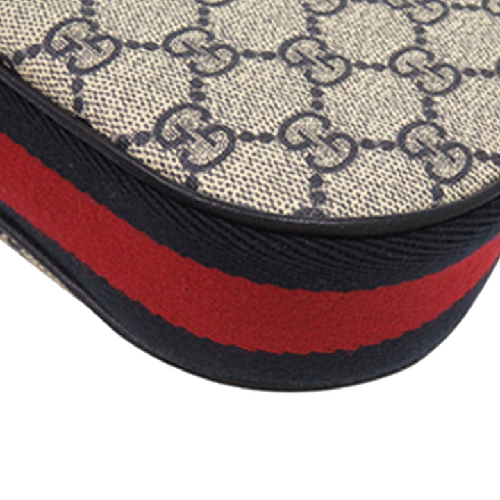 Gucci Small GG Supreme Web Attache Sac porté croisé