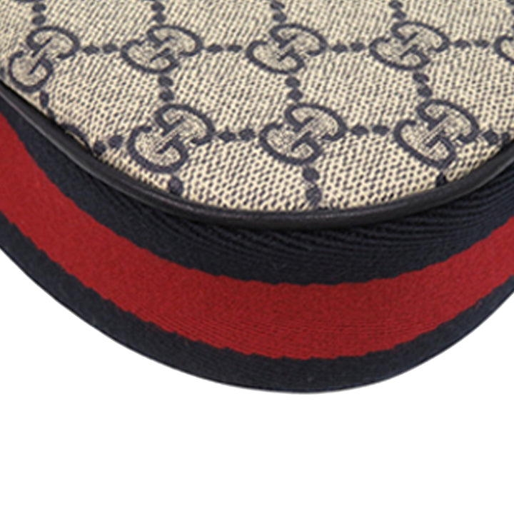 Gucci Small GG Supreme Web Attache Sac porté croisé