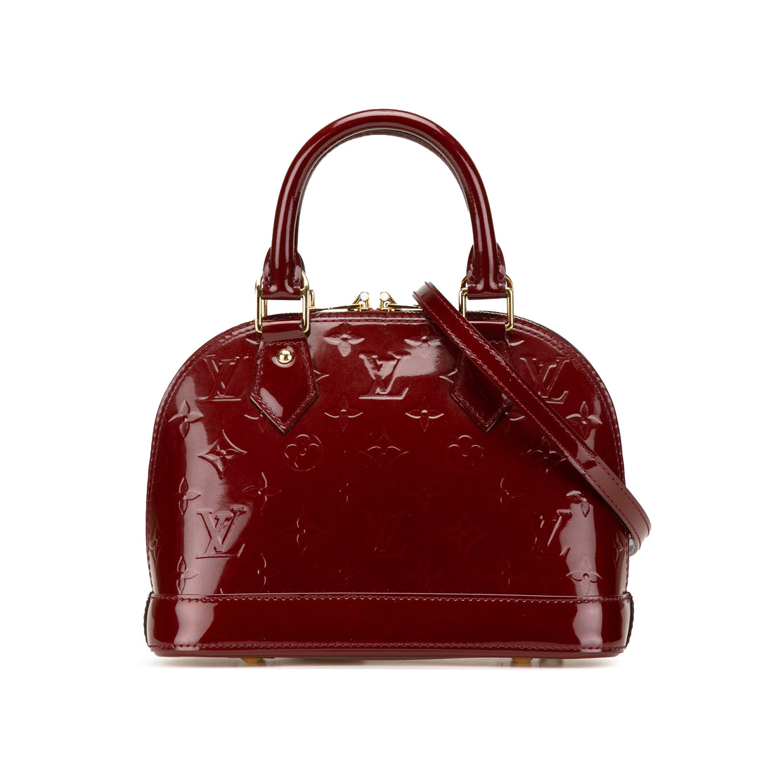 Monogram Vernis Alma BB Red - Gaby Paris
