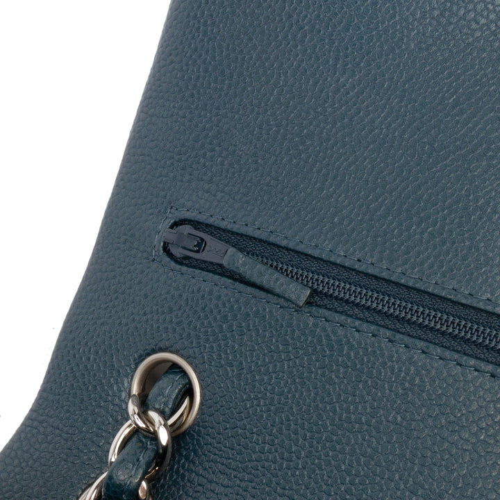 Chanel Jumbo Classic Iridescent Caviar Double rabat