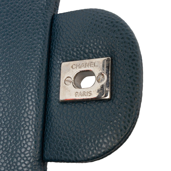 Chanel Jumbo Classic Iridescent Caviar Double rabat