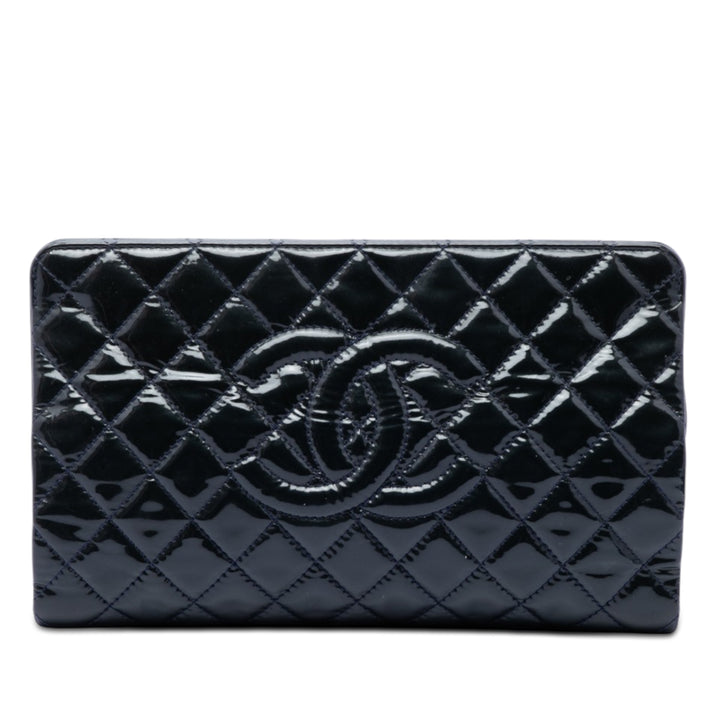 Chanel CC Matelassé Timeless Pochette Cuir