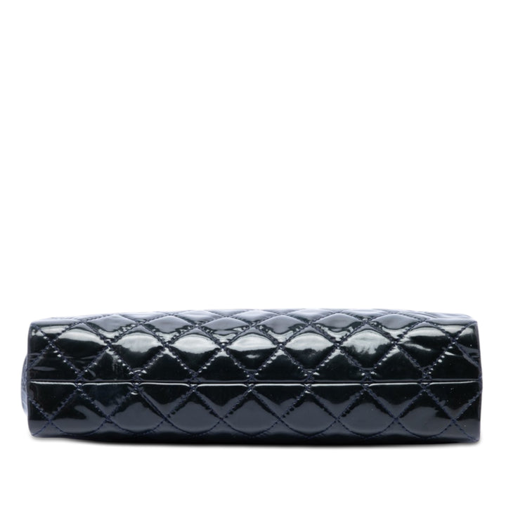 Chanel CC Matelassé Timeless Pochette Cuir