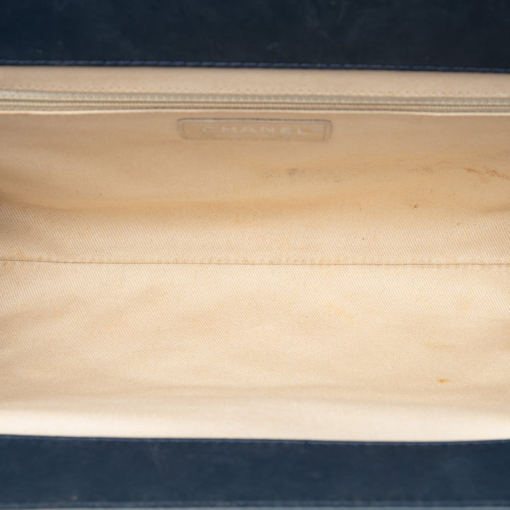 Chanel CC Matelassé Timeless Pochette Cuir