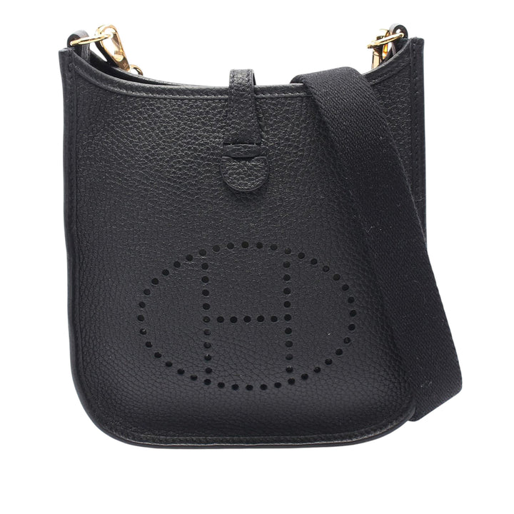 Hermès Clemence Evelyne TPM Noir