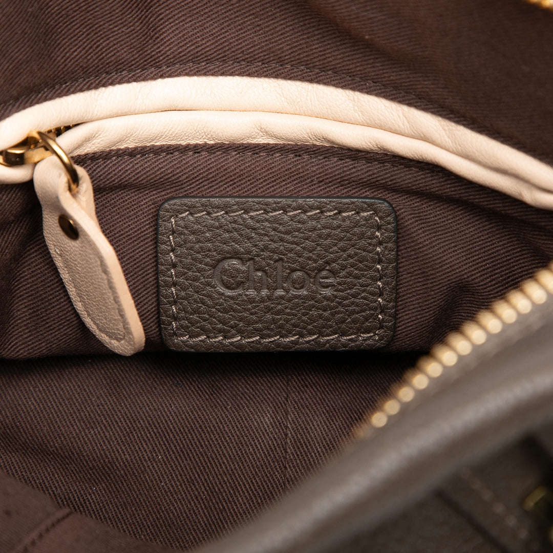 Chloé Small Pebbled Cuir Paraty Sac