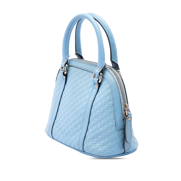 Microguccissima Sac dôme Mini Bleu