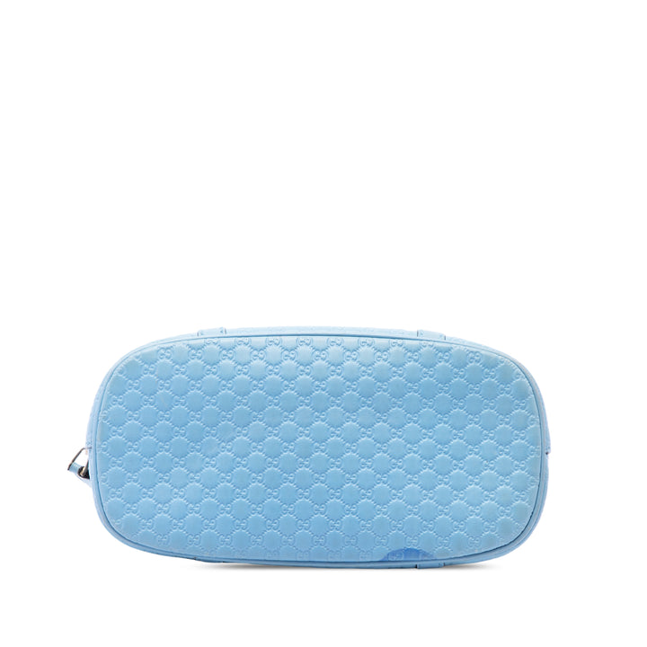 Microguccissima Sac dôme Mini Bleu
