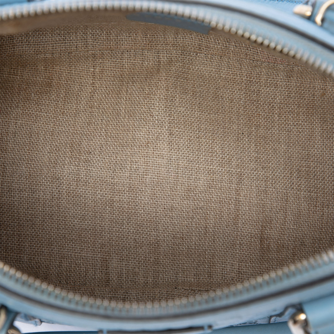 Microguccissima Sac dôme Mini Bleu