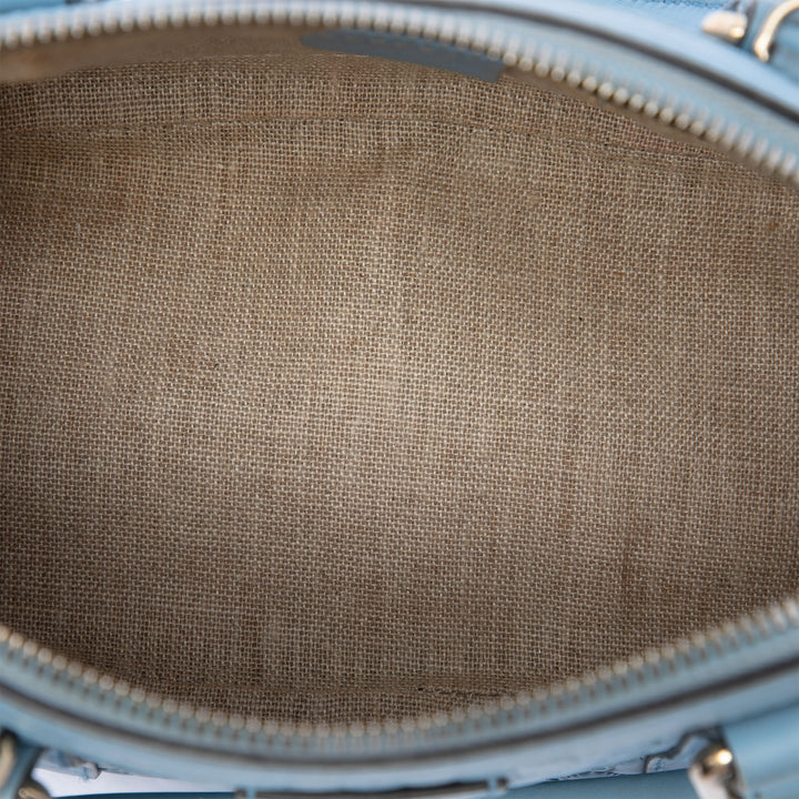Microguccissima Sac dôme Mini Bleu