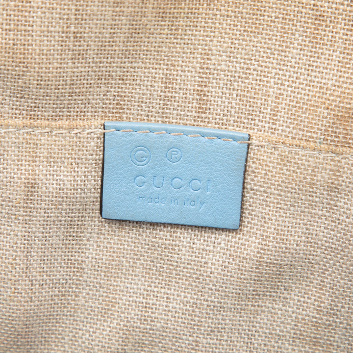 Microguccissima Sac dôme Mini Bleu
