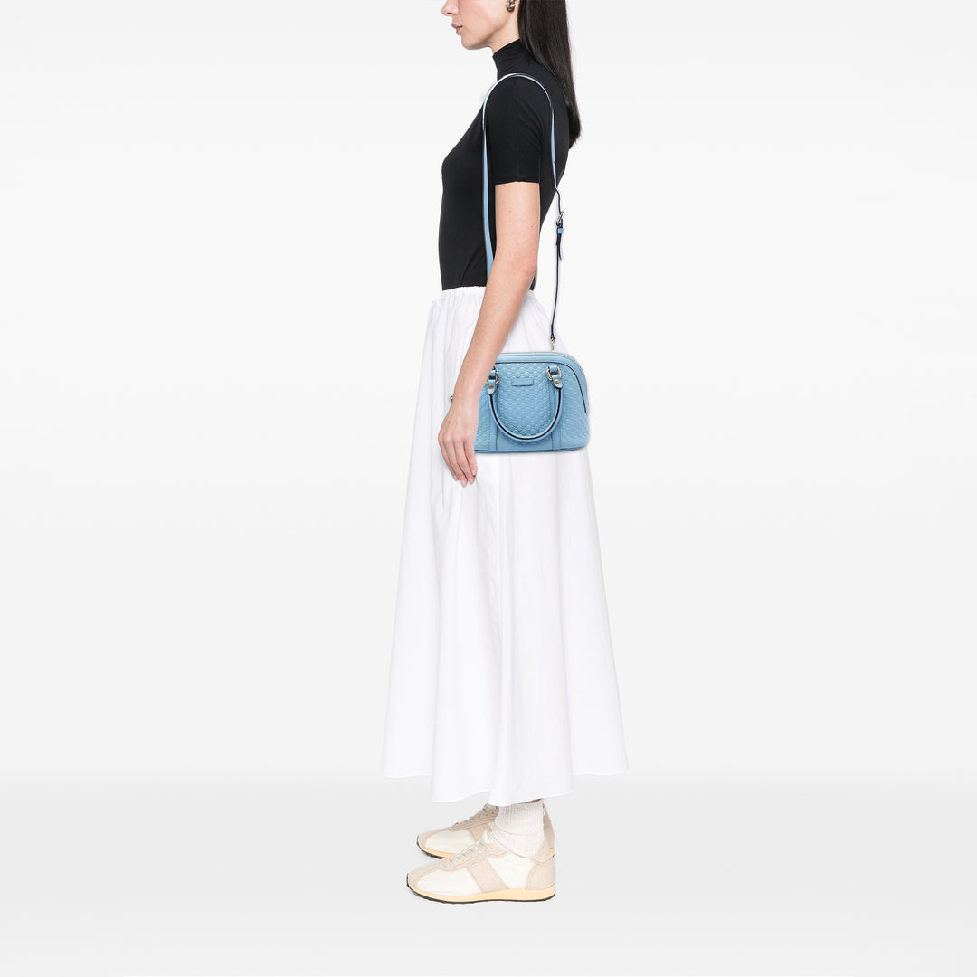Microguccissima Sac dôme Mini Bleu