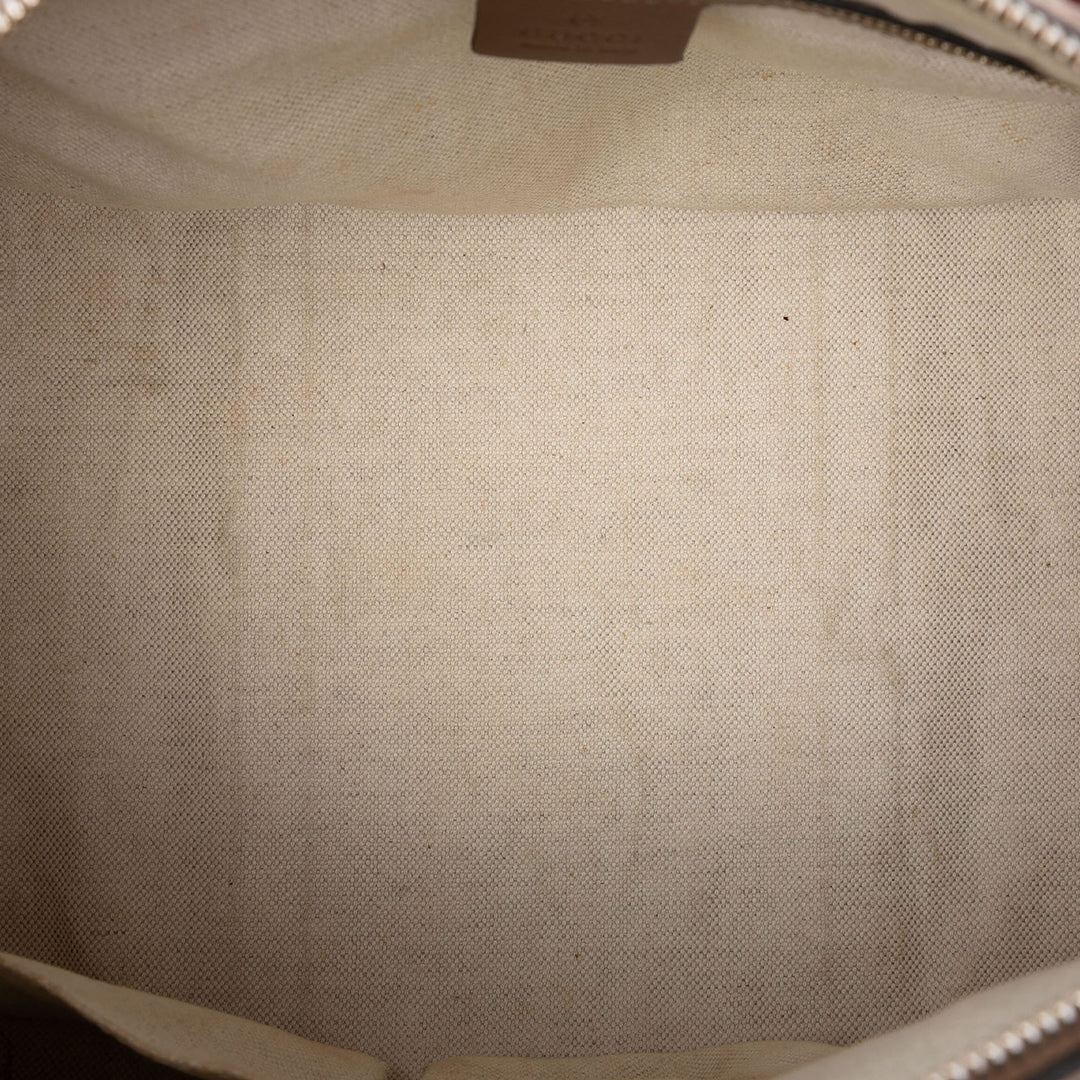 Gucci Medium GG Toile Web Joy Boston Sac