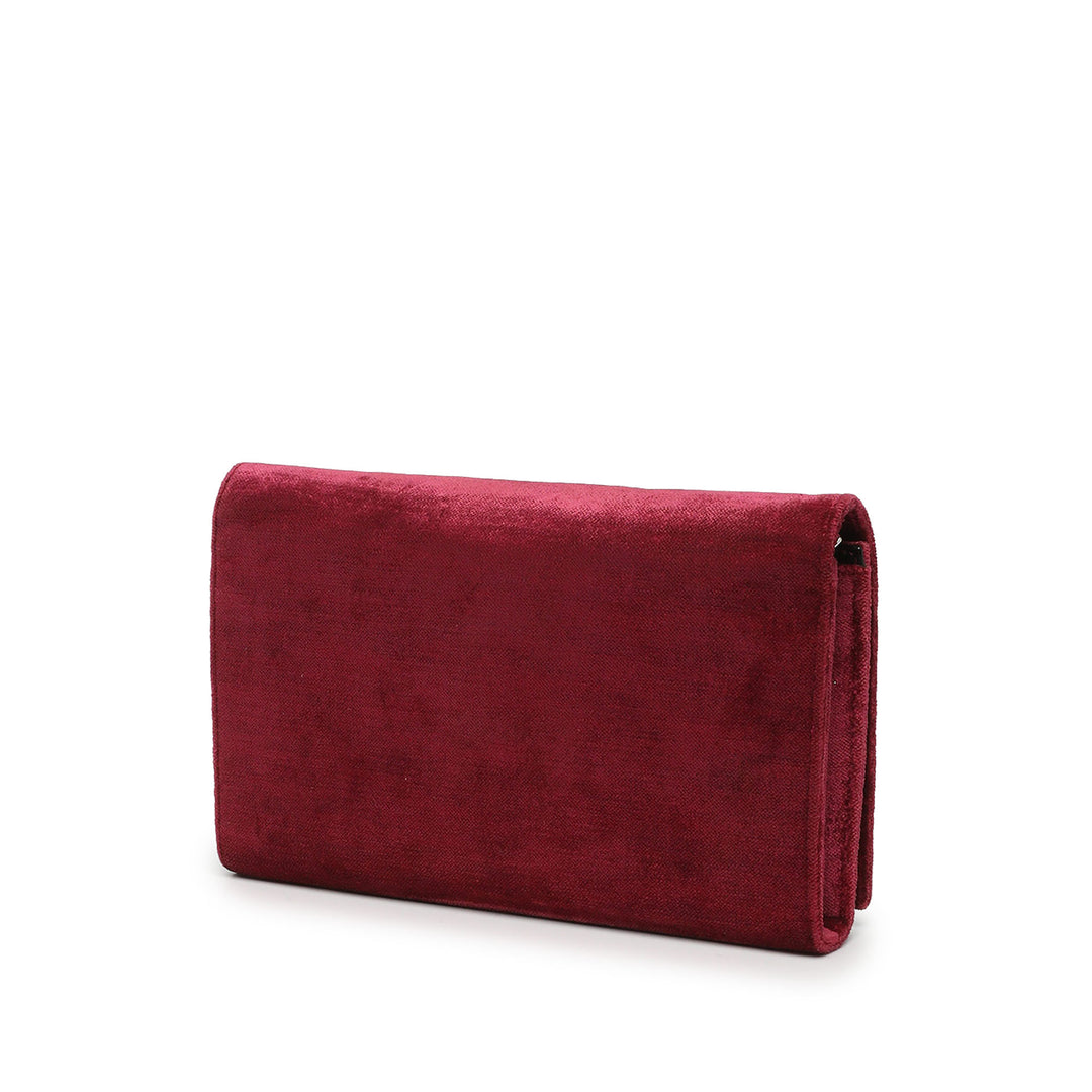 Saint Laurent Sac bandoulière Kate Wallet on Chain Rouge – vue 2 – GABY PARIS