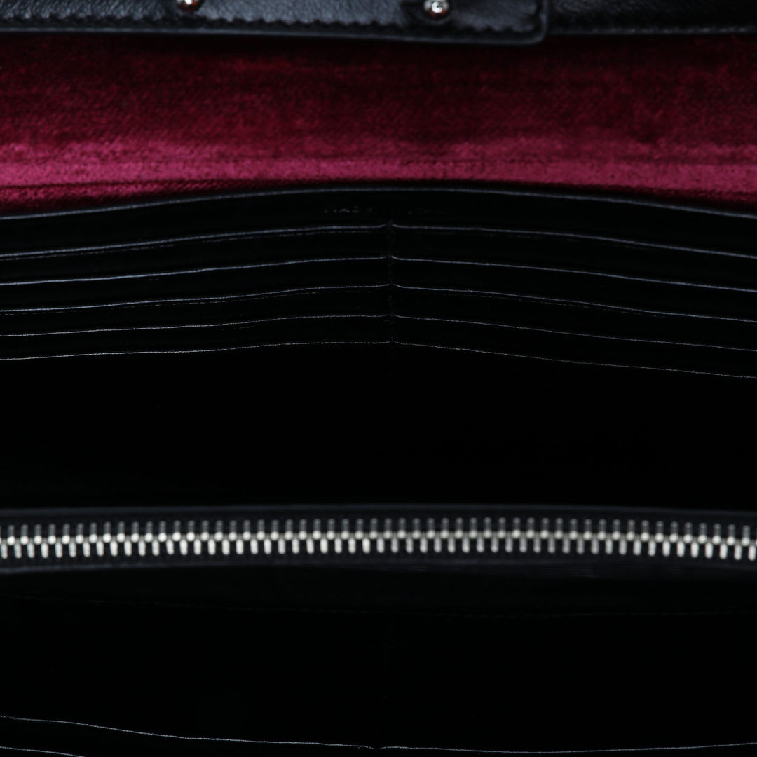 Saint Laurent Sac bandoulière Kate Wallet on Chain Rouge – vue 4 – GABY PARIS