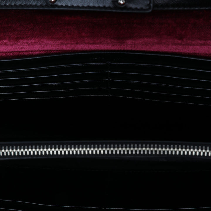 Saint Laurent Sac bandoulière Kate Wallet on Chain Rouge – vue 4 – GABY PARIS