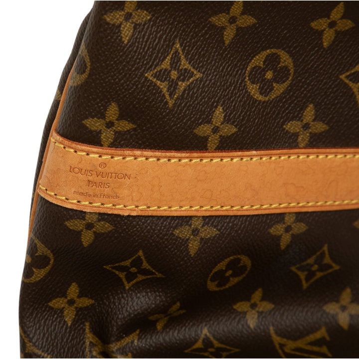 Louis Vuitton Keepall Bandouliere 60 Monogram Marron – vue 5 – GABY PARIS