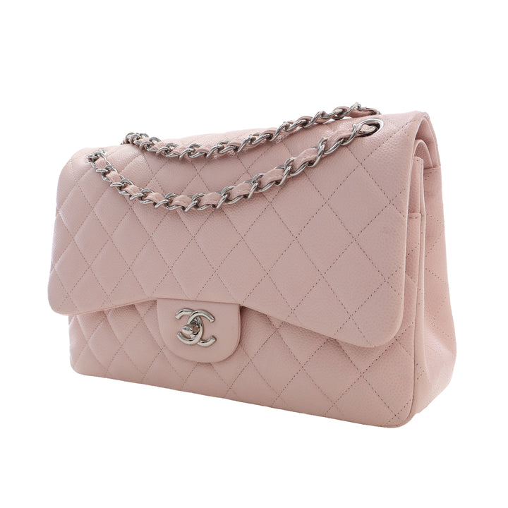 Chanel Jumbo Classic Caviar Double rabat