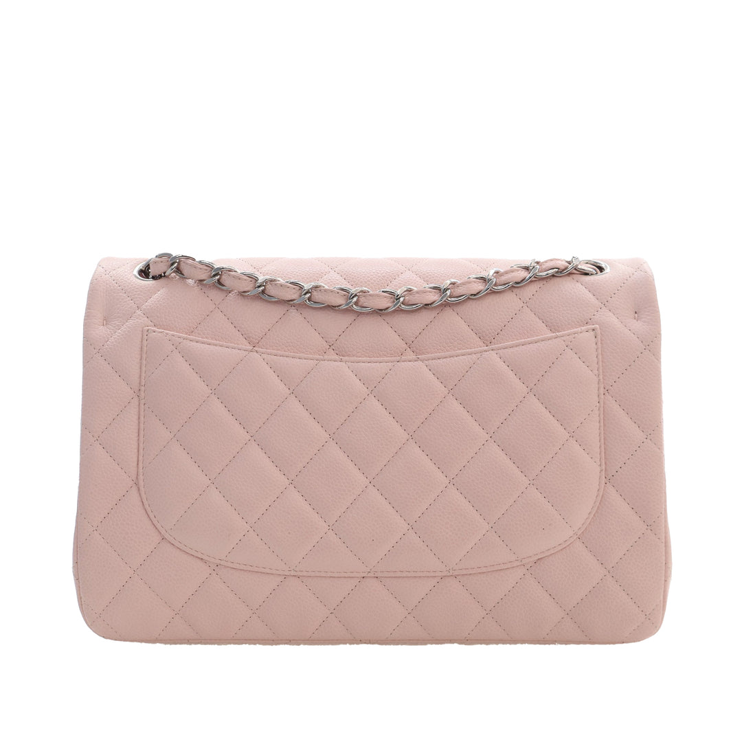 Chanel Jumbo Classic Caviar Double rabat