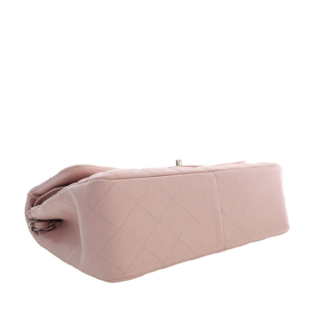 Chanel Jumbo Classic Caviar Double rabat
