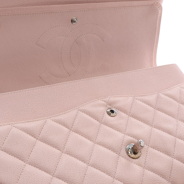 Chanel Jumbo Classic Caviar Double rabat