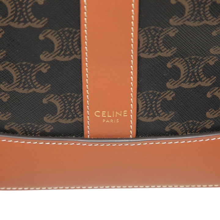 Triomphe Sac seau Petit Triomphe enduite Marron