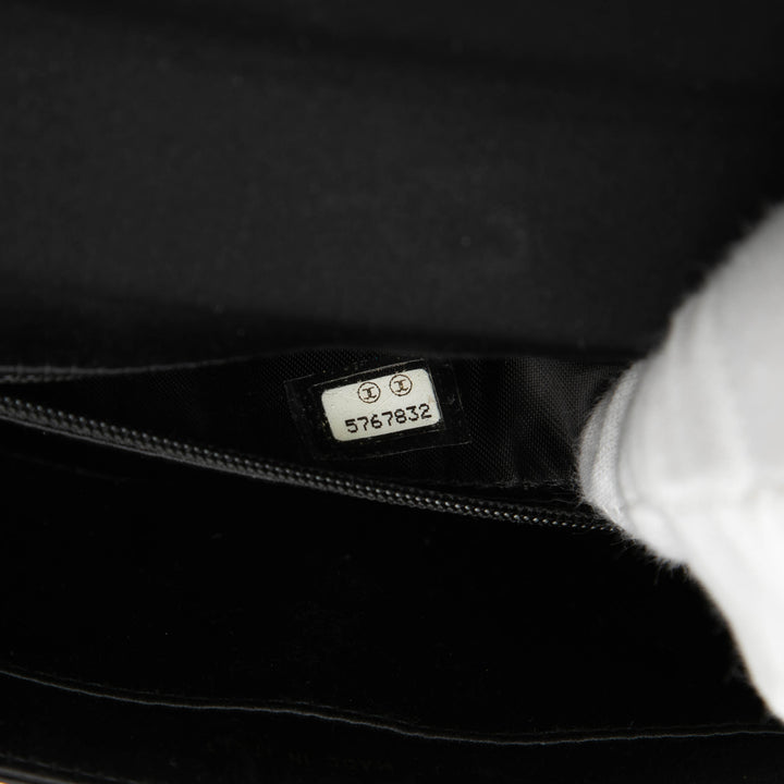 Chanel Beaded à rabat Sac Mini Satin